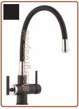4013 rubinetto 4 vie 3/8" con canna flessibile