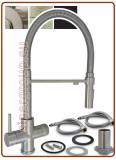 5310 Rubinetto acciaio inox 304 5 vie senza metalli pesanti 3/8"