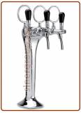 Zenith 2, 3-way chrome mechanical font with water recirculation and flow compensator faucets