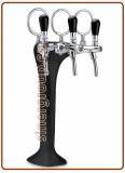 Zenith 2, 3-way matte black mechanical font with water recirculation and flow compensator faucets