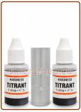 Titrant Kit durezza totale (1°F) reagente unico 15cc. doppio flacone