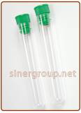 Trasparent test tube x 2 pcs.