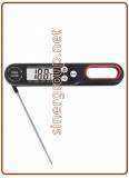Digital Thermometer folding probe from -58 to 572°F (from -50 to 300°C)