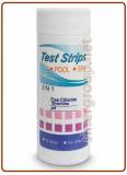 2 in 1 PH Chlorine Bromine Test Strip - 50 strips (50)