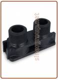 Plastic 1" M. BSP Yoke for Fleck 5600 SXT (24)