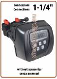 Clack WS125CI 1-1/4" Valvola addolcitore - Volume, Tempo senza accessori