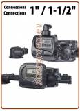 Clack Twin WS1TTCI / WS15TTCI 1", 1-1/2" water softener valve - Meter, Time without accessories