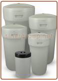 BTR round brine tanks for water softener from 25 to 200lit.