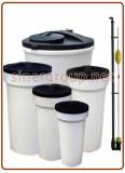BTR round brine tanks for water softener from 350 to 2000lit.