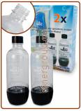Soda Makers - Bottiglie in PET di ricambio da 1lt. (Conf. da 2 pz.)