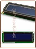 9.5.13.73G Interfaccia display LCD "RI" Blue/Bianco 16x2 Grandi (lcd 8.3.18.54)