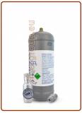 Carbonation kit with 300gr. / 0,66 lb disposable Co2 cylinder + 0–4 bar pressure regulator