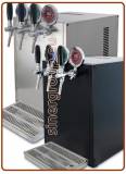 Polares refr. sopra b. 3 vie acqua fredda + ambiente + frizzante fredda 90lt./h. raff. banco ghiaccio senza elettrovalvola