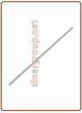 Rod OD 3L. 160,0mm. inox 304