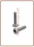 Cross head screw Ph UNI 7687/DIN 7985 SS A2 M4x20 (500/1000)
