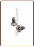 M5x10 flat head screw stainless steel A2 (500)