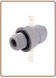 Straight adaptor OD Tube - BSP(P) thread