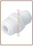 Straight adaptor OD Tube - NPTF thread