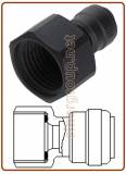 Female adaptor OD Tube - BSP thread (Flat Type)