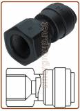 Female adaptor OD Tube - UNF thread (V Type)