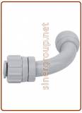 Power Flow Bend Union OD tube (Single) - OD tube imperial size