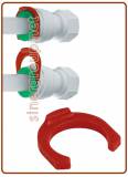 Metric size Locking Clip OD Tube