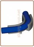 Metric size flow bend clip OD Tube