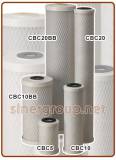 Pentek Cartucce carbon block serie CBC 5", 9-3/4", 20", 9-3/4"BB, 20"BB - 0,5 micron