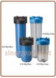 Pentek contenitori Housings Big Blue® & Big Clear 10", 20" - IN/OUT 3/4", 1", 1-1/2"