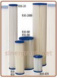 Pentek Cartucce plissettate per sedimenti serie R 4-7/8", 9-3/4", 20", 9-3/4"BB, 20"BB - 30, 50 micron