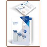 Slimline addolcitore acqua smart wi-fi pieghevoli stampati A4 carta patinata lucida 130gr. - ITA