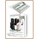 Household Water Coolers A4 glossy coated paper 250gr. printed folded leaflets - ENG.