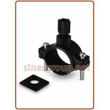 Valvola di scarico a morsetto 1/4" compressione nera