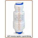 Valvola limitatore di pressione acqua 3/8" innesto rapido (4,8bar/70psi)