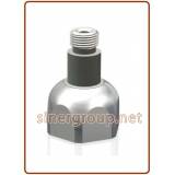 SR adattatore prolunga per riduttore di pressione Co2 per bombole ricaricabili M11x1 a W21.8x1/14"