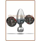 SR-02 ADV Riduttore di pressione Co2 per bombole ricaricabili 21.8x1/14" (2 manometri)