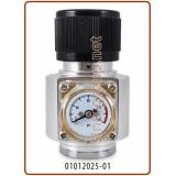 Carbon-Tech riduttore di pressione Co2 per bombole monouso 0-7 BAR - M11x1