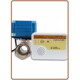 Sistema allarme antiallagamento con e senza valvola solenoide