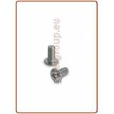 Vite M3x6 testa bombata con cava esagonale INOX A2 (1000)