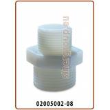 Straight adaptor NY BSP thread - BSP thread 1" x 3/4"