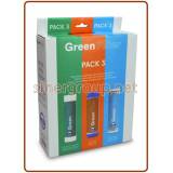 Green Filter set 3 cartucce ricambio 9-3/4" (10)