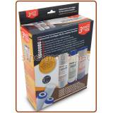 Ionicore box set of 3 filters 10" Filtering Action