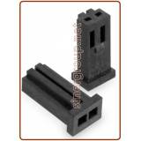 Female connector 2way p.so 2,54mm for electronic control unit Pause-Work