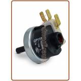 Pressostato di massima attacco codolo 1/4" tar. 2,5bar (range 1-5bar) in salita, 16A/250Vac, refrigeratori acqua