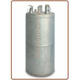 Gasatore - carbonatore acqua doppio stadio INOX 304 2,000ltr. con valvola di sicurezza - verticale