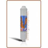 Omnipure CL10RO T/33 GAC in line filter 1/4" NPT 2"x10" - 5 micron (25)