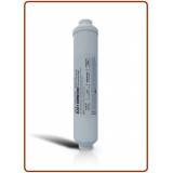 Far-infrared mineral ball post osmosis in line filter 1/4" FPT 2"x10" (25)