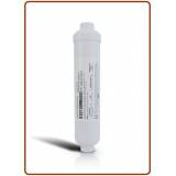 Remineralizer PH adjustment coconut in line filter (GAC) 1/4" FPT 2"x10" (25)