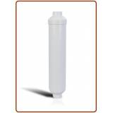 No branded Filtro in Linea remineralizzatore e regolatore del PH (GAC) al cocco 1/4" FPT 2"x10" (25)