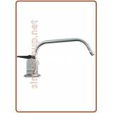 1034 Long reach rubinetto di prelievo 1 via sottofinestra 1/4" Cromo
